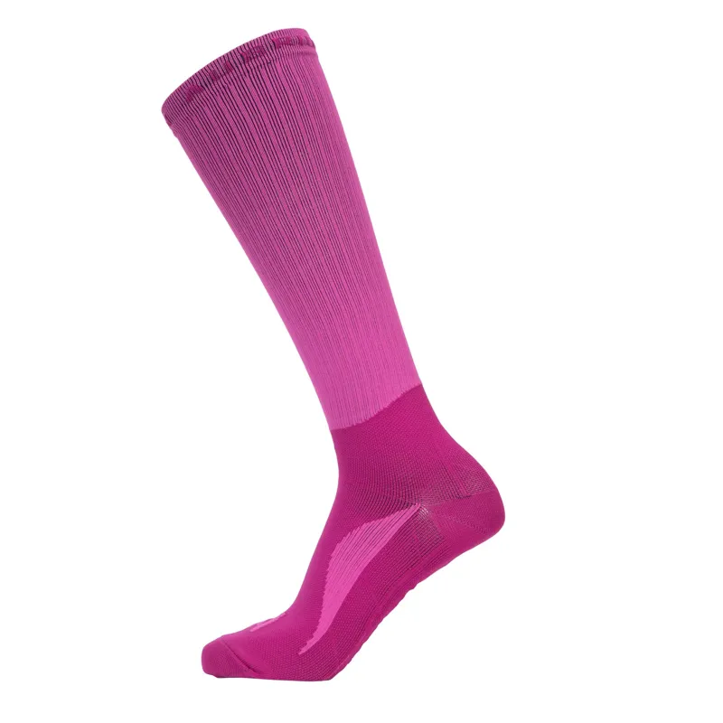 Aubrion React Technical Tall Riding Socks - Fuchsia-1