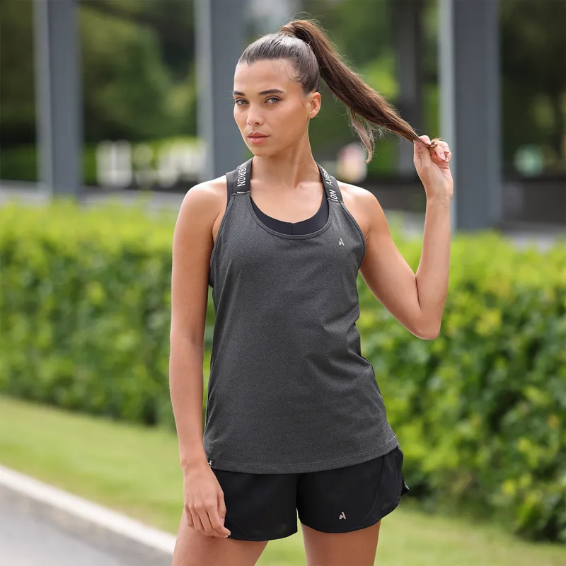 Aubrion React Ladies Vest Top - Shadow-2