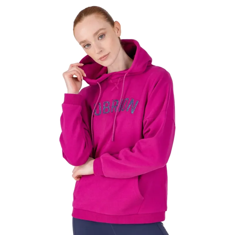 Aubrion React Womens Hoodie - Fuchsia-1