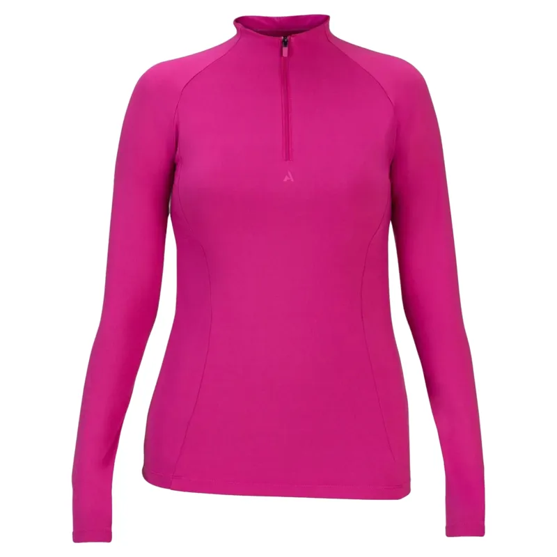 Aubrion React Womens Long Sleeve Base Layer - Fuchsia-6