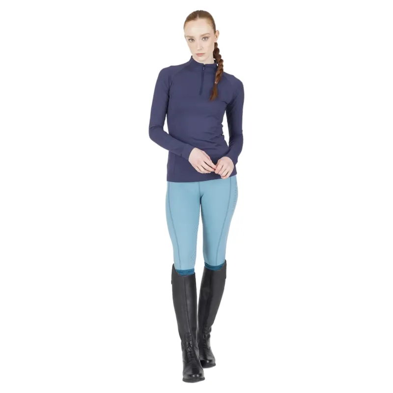 Aubrion React Womens Long Sleeve Base Layer - Midnight-4