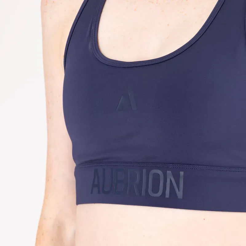 Aubrion React Womens Power Sports Bra - Midnight-3