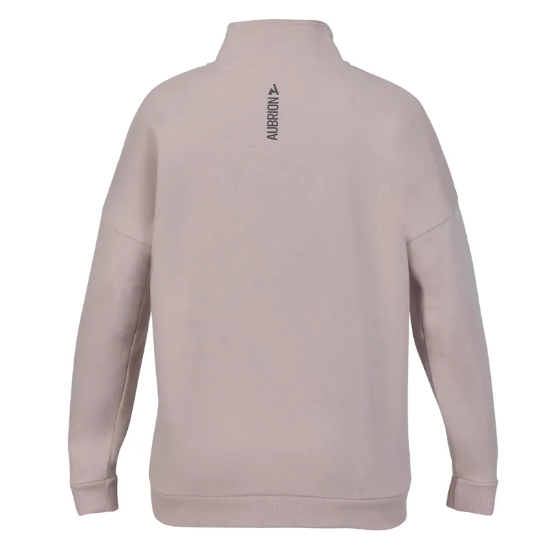 Aubrion React Womens 1/4 Zip Sweatshirt - Sand-3