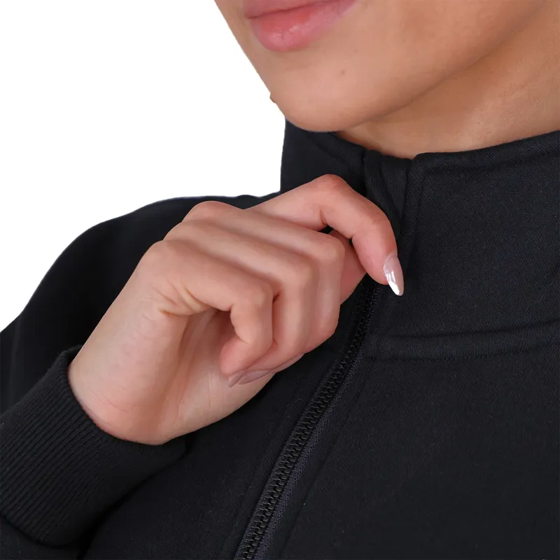 Aubrion React Womens 1/4 Zip Sweatshirt - Shadow-5