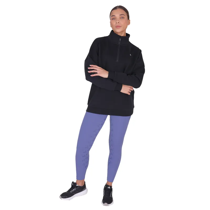 Aubrion React Womens 1/4 Zip Sweatshirt - Shadow-7