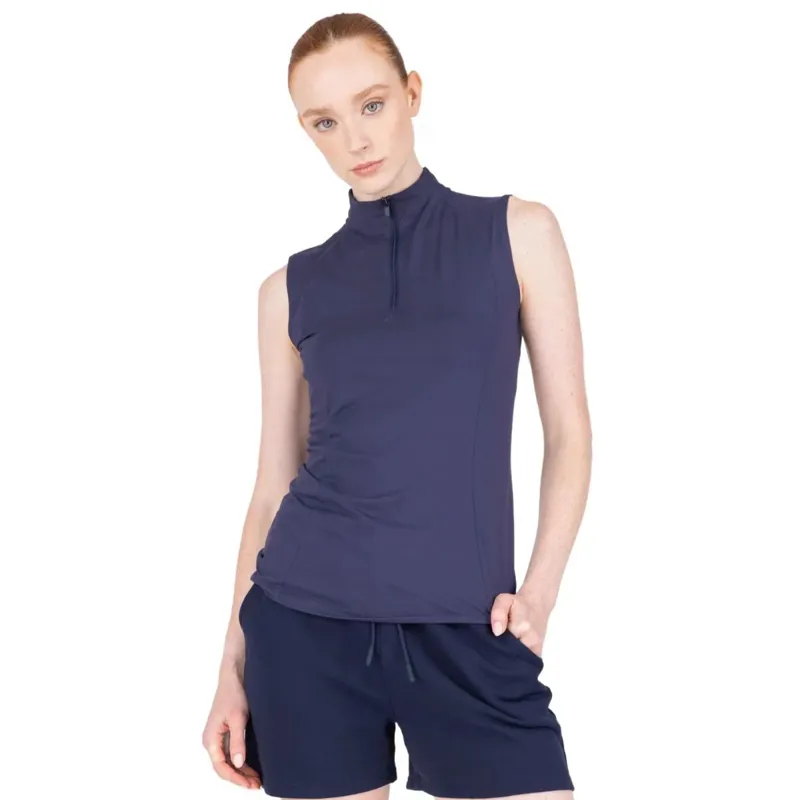 Aubrion React Womens Sleeveless Base Layer - Midnight