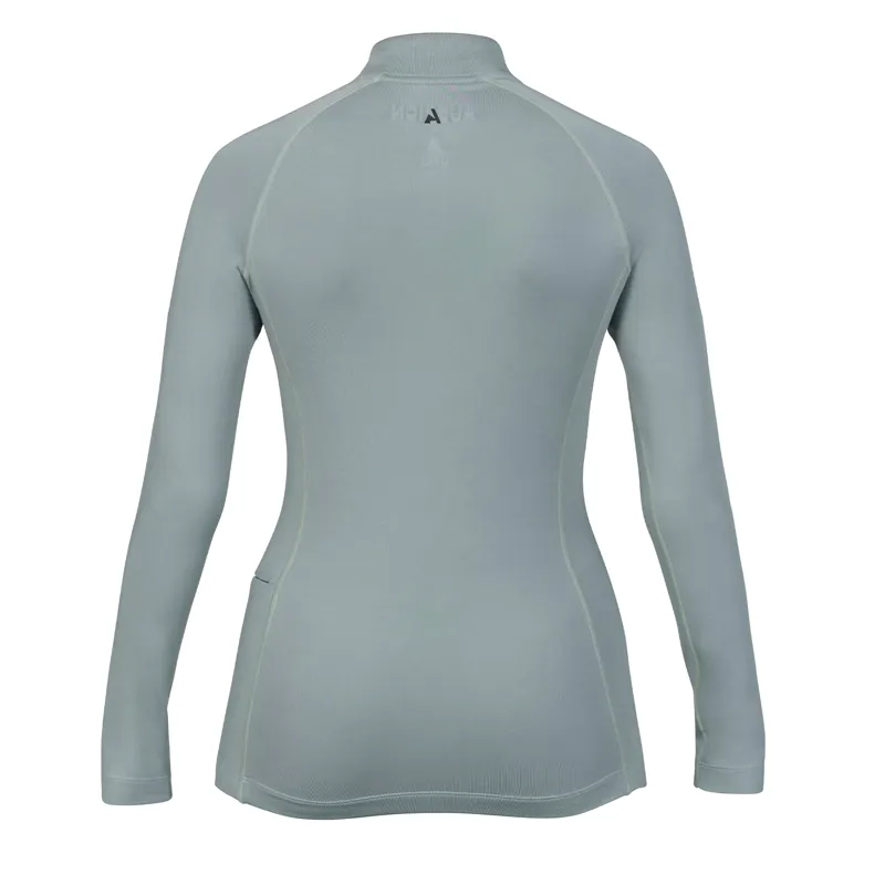 Aubrion React Womens Winter Long Sleeve Baselayer - Sage-2