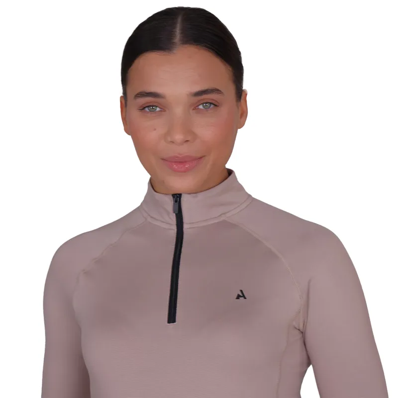 Aubrion React Womens Winter Long Sleeve Baselayer - Sand-7