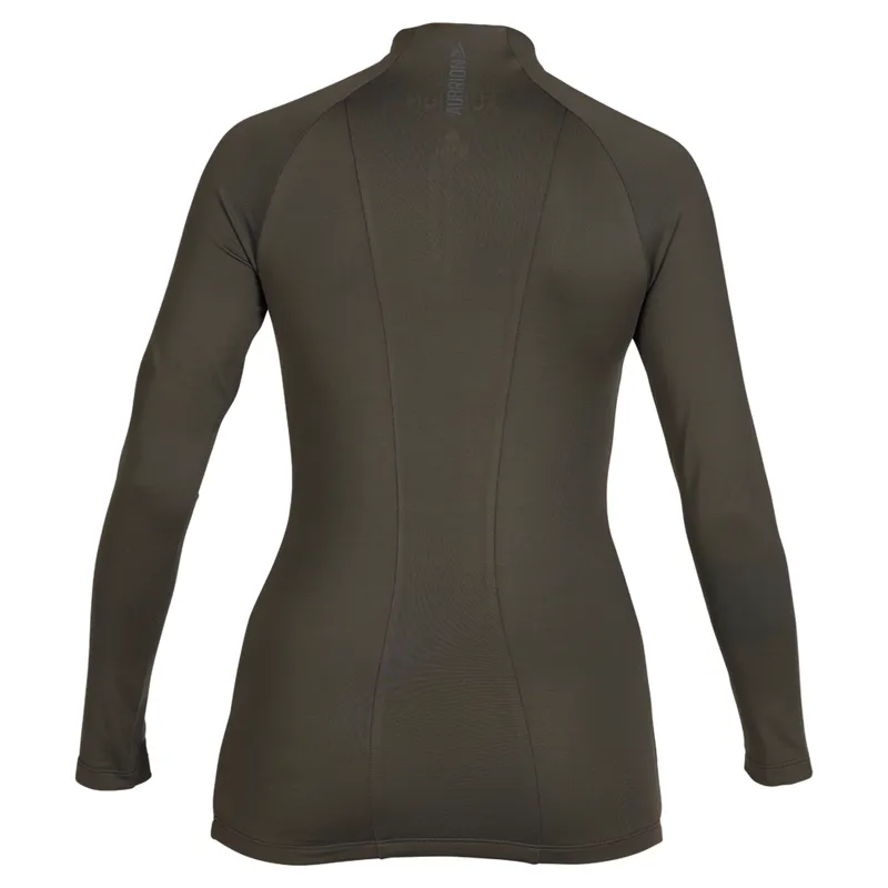 Aubrion React Womens Winter Long Sleeve Base Layer - Khaki-5