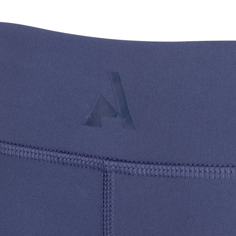 Aubrion React Young Rider Non-Stop Knee Grip Riding Tights - Midnight-5