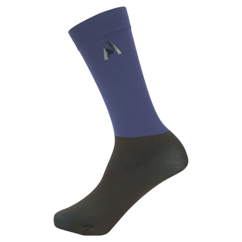 Aubrion React Young Rider Performance Riding Socks - Midnight-1