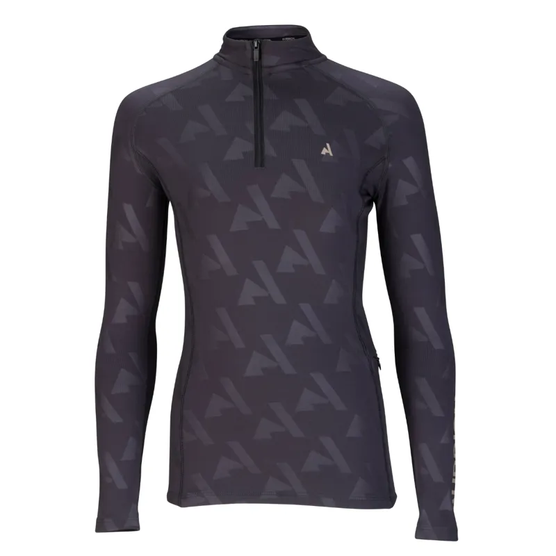 Aubrion React Young Rider Winter Base Layer - Shadow-1