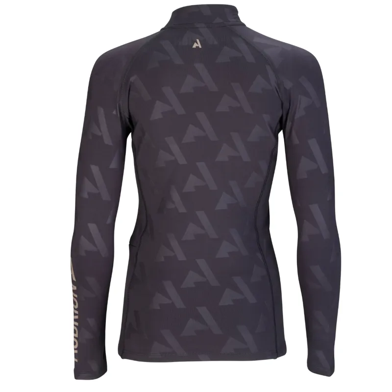 Aubrion React Young Rider Winter Base Layer - Shadow-3