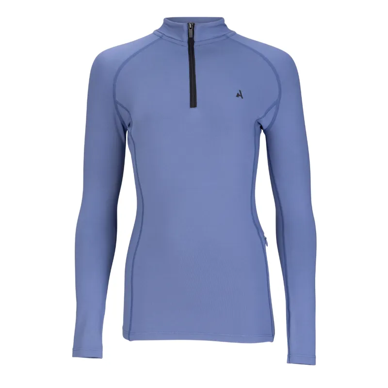 Aubrion React Young Rider Winter Base Layer - Sky-1