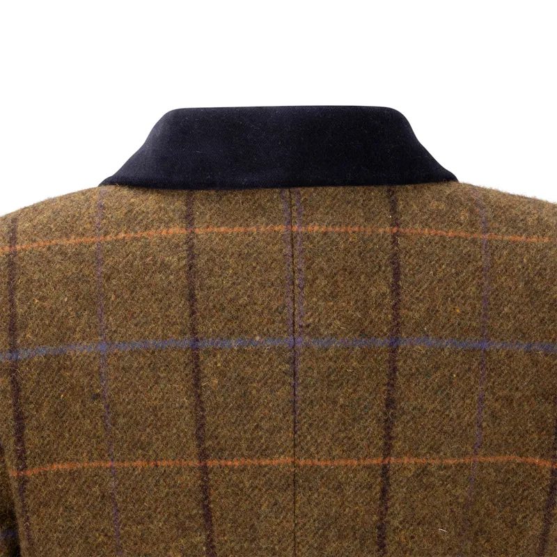 Aubrion Saratoga Junior Tweed Show Jacket - Oak Brown-6