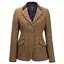 Aubrion Saratoga Ladies Tweed Show Jacket - Oak Brown