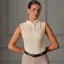 Aubrion Sleeveless Womens Tie Show Shirt - Yellow