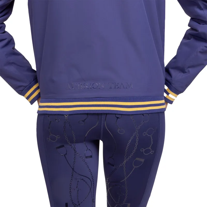 Aubrion Team Ladies Waterproof Blouson Jacket - Midnight-5