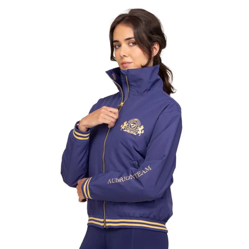 Aubrion Team Ladies Waterproof Blouson Jacket - Midnight-4