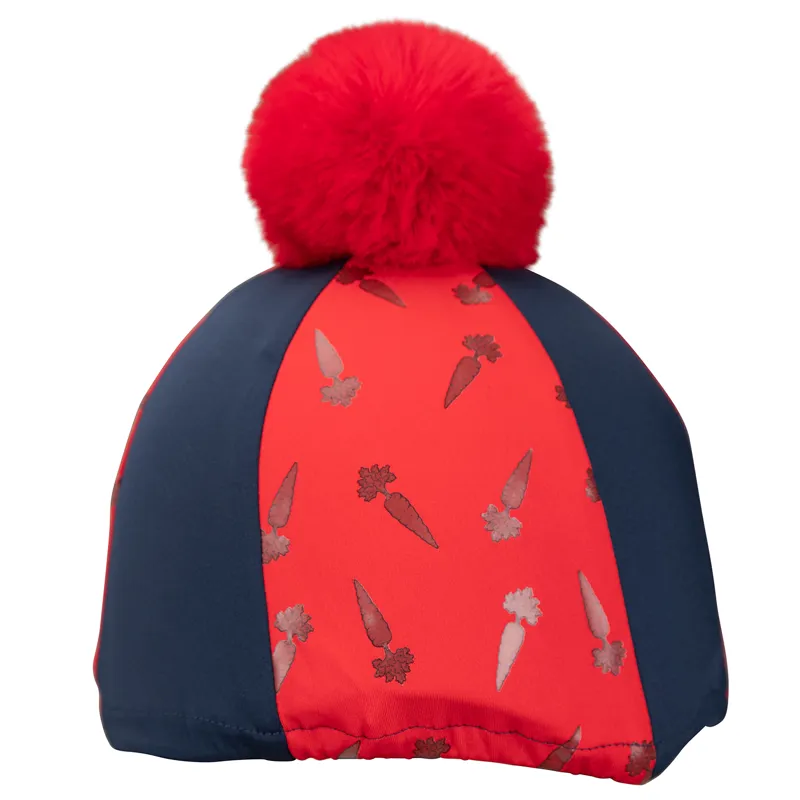 Winnie and Me Hat Silk - Navy/Red-4