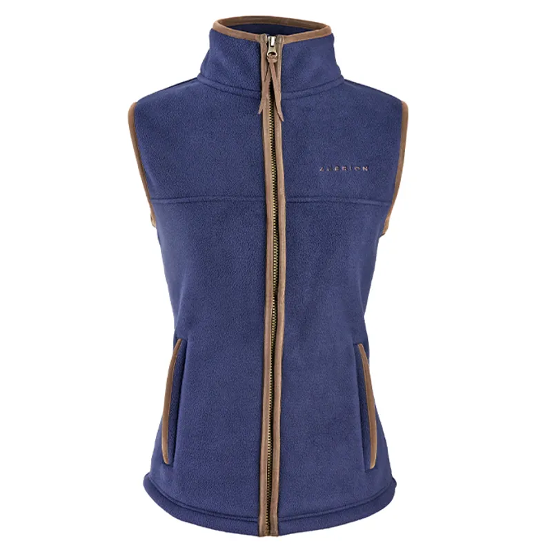 Aubrion Core Young Rider Fleece Gilet - Navy