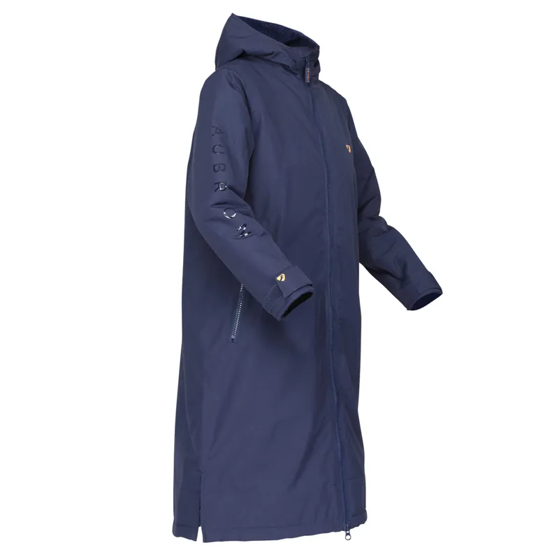 Aubrion All Weather Unisex Waterproof Robe - Navy-5