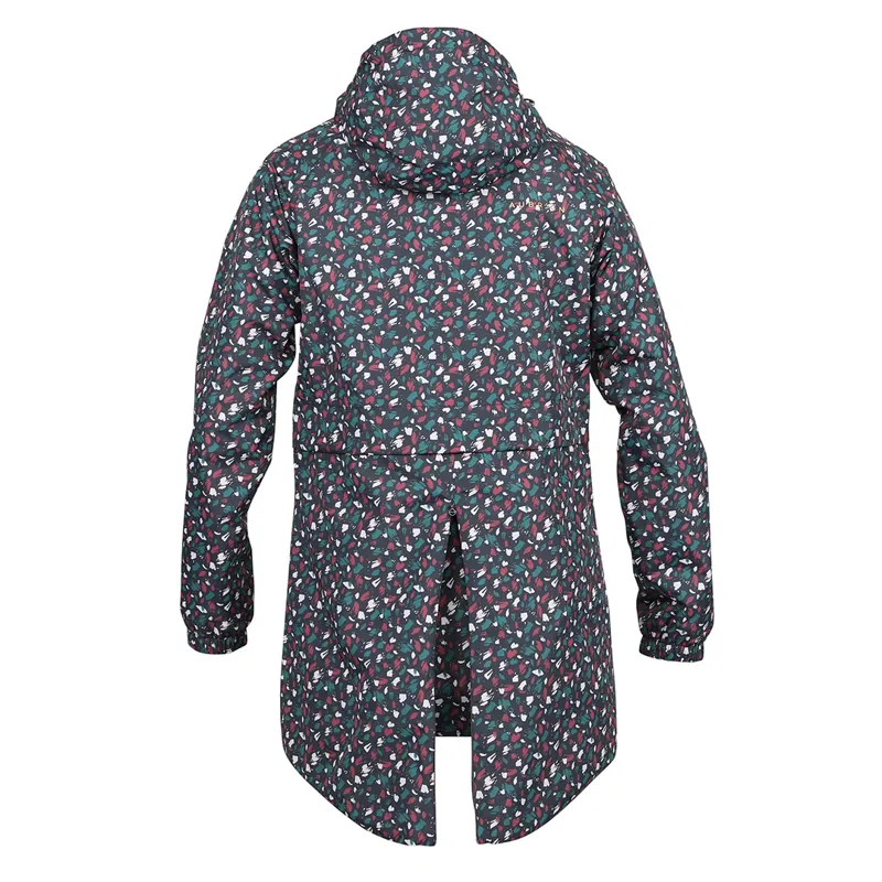 Aubrion Hackney Ladies Long Waterproof Jacket - Brush Stroke-1