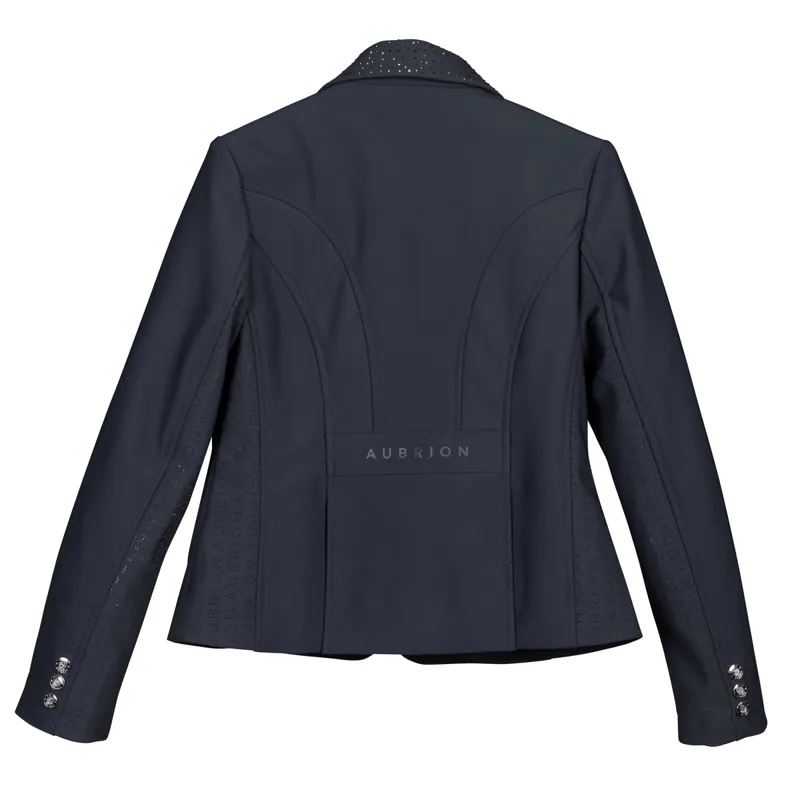 Aubrion Newton Junior Girls Competition Jacket - Black - 26in-1