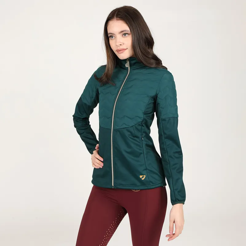 Aubrion Regent Ladies Jacket - Dark Green-3