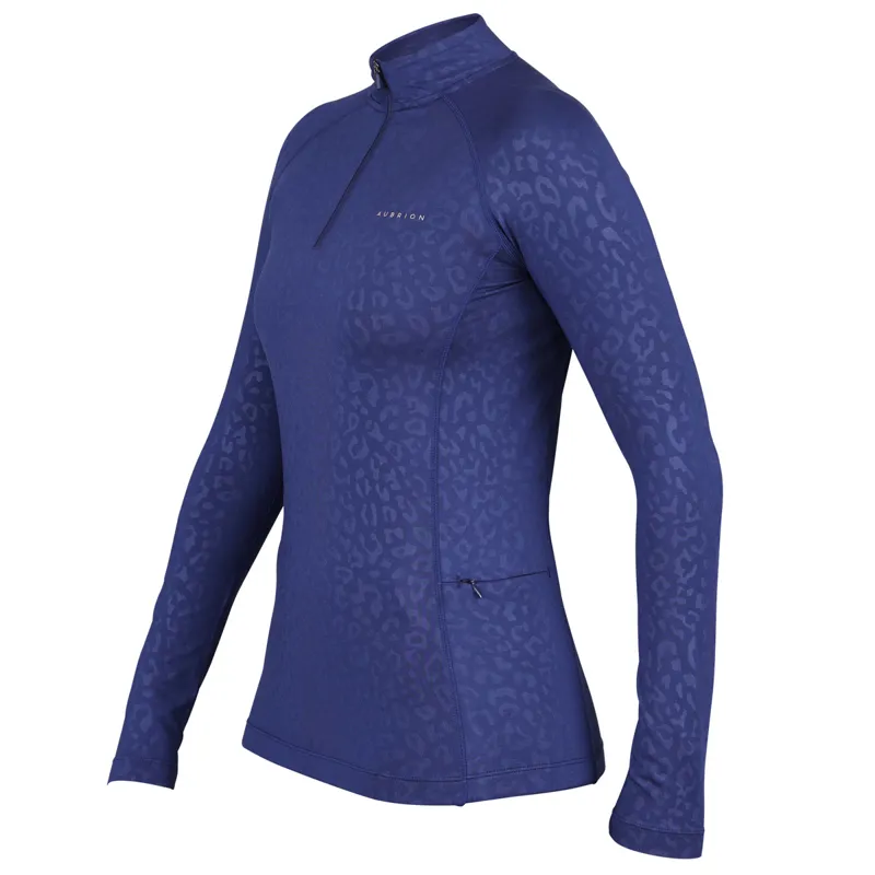 Aubrion Revive Winter Long Sleeve Ladies Base Layer - Ink-2