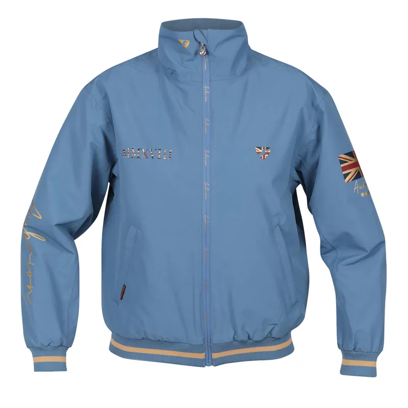Aubrion Team Ladies Waterproof Bomber Jacket Steel