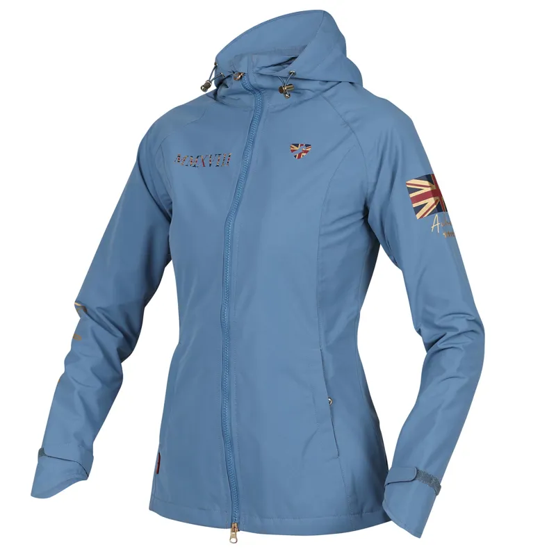 Aubrion Team Ladies Waterproof Jacket - Steel-2