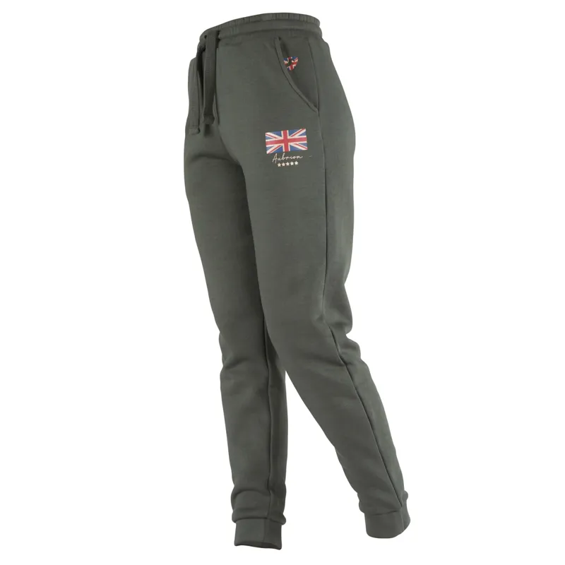 Aubrion Team Ladies Winter Joggers - Khaki-1