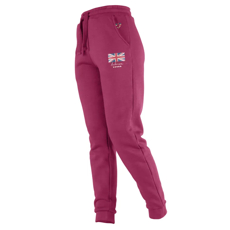 Aubrion Team Ladies Winter Joggers Mulberry
