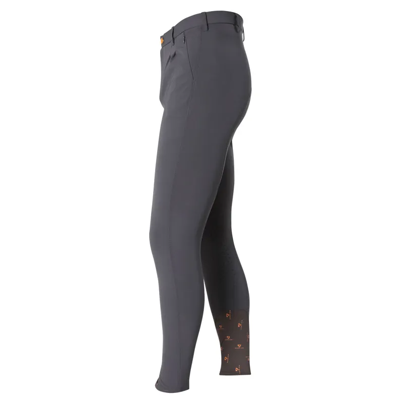 Aubrion Walton Knee Grip Mens Breeches - Grey-1