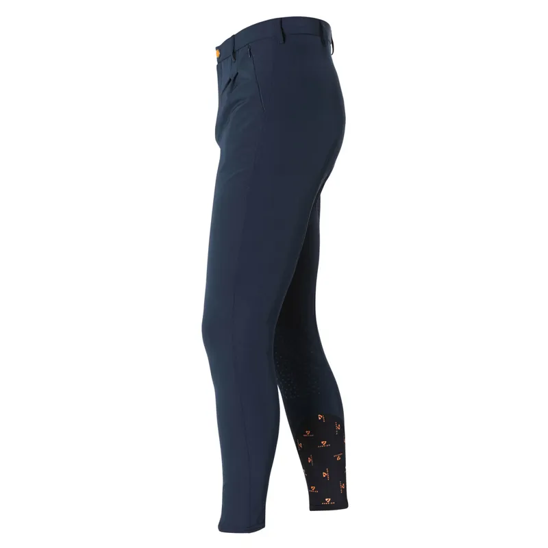 Aubrion Walton Knee Grip Mens Breeches - Navy-1