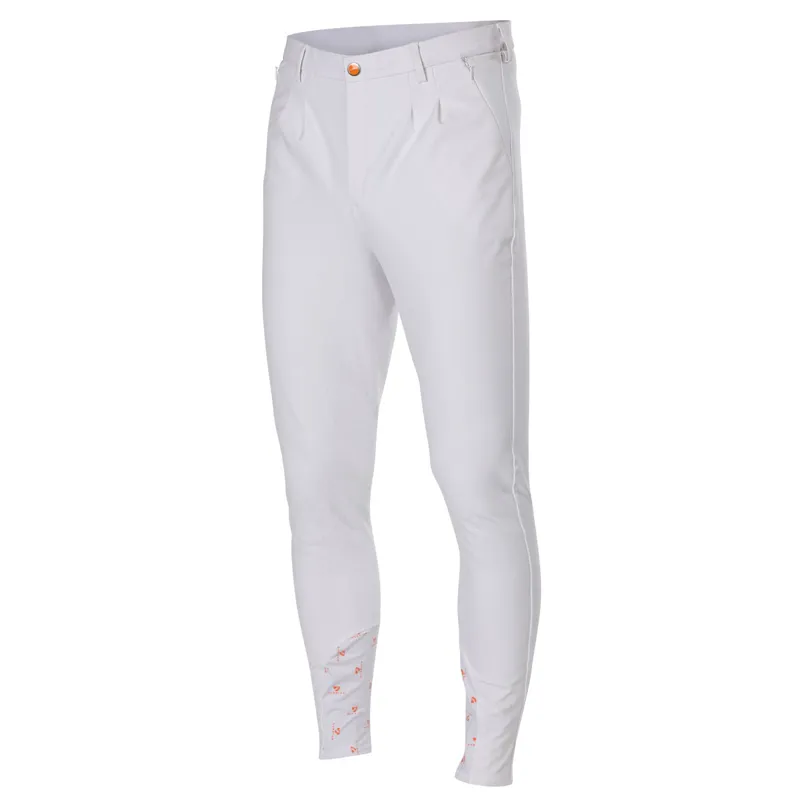 Aubrion Walton Knee Grip Mens Competition Breeches - White