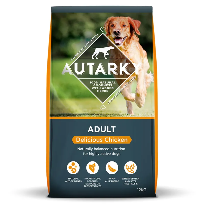 Autarky Adult Delicious Chicken Dog Food - 12kg