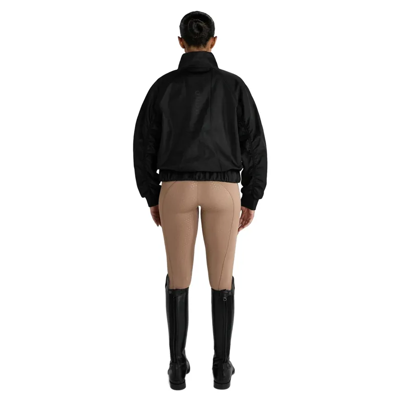 Aztec Diamond Bomber Jacket - Black Pre-Order-4