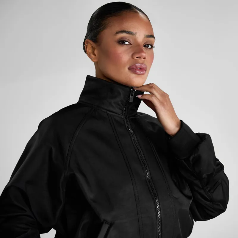 Aztec Diamond Bomber Jacket - Black Pre-Order-2