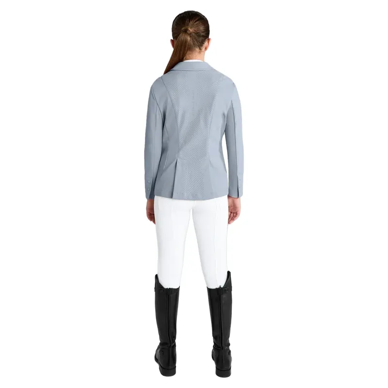 Aztec Diamond Young Rider Show Jacket - Ash Blue Pre-Order-5