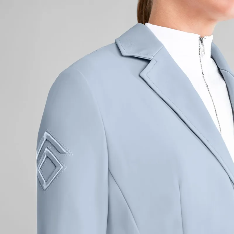 Aztec Diamond Young Rider Show Jacket - Ash Blue Pre-Order-6