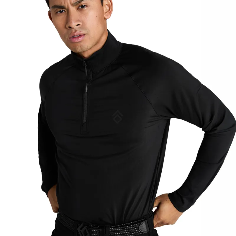Aztec Diamond Core Junior Boys 1/4 Zip Base Layer - Black-7