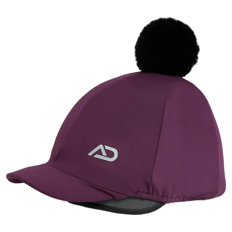 Aztec Diamond Young Rider Hat Silk - Plum Pre-Order-1