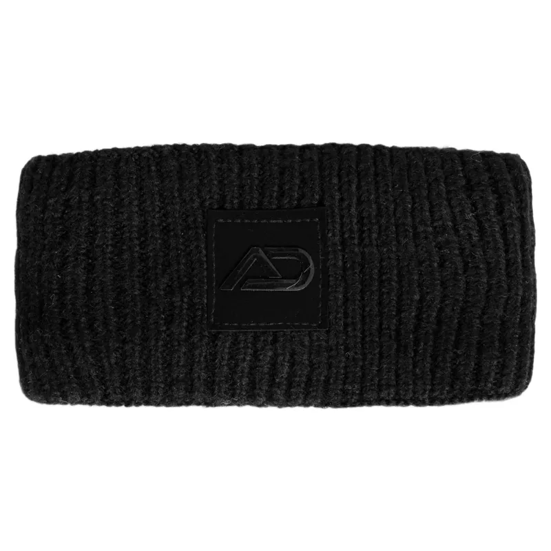 Aztec Diamond Junior Knitted Headband - Black Pre-Order