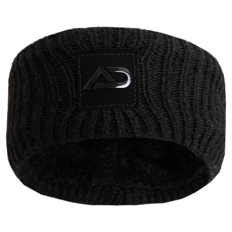 Aztec Diamond Junior Knitted Headband - Black Pre-Order-1