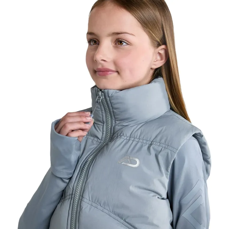 Aztec Diamond Young Rider Mid Layer Junior Gilet - Ash Blue Pre-Order-2