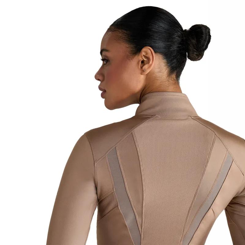 Aztec Diamond Core Womens Fitted Jacket - Camel-6