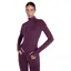 Aztec Diamond Fitted Womens Jacket - Plum Pre-Order