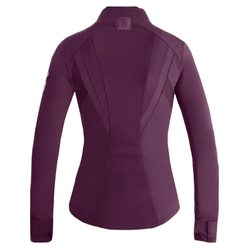 Aztec Diamond Fitted Womens Jacket - Plum Pre-Order-6